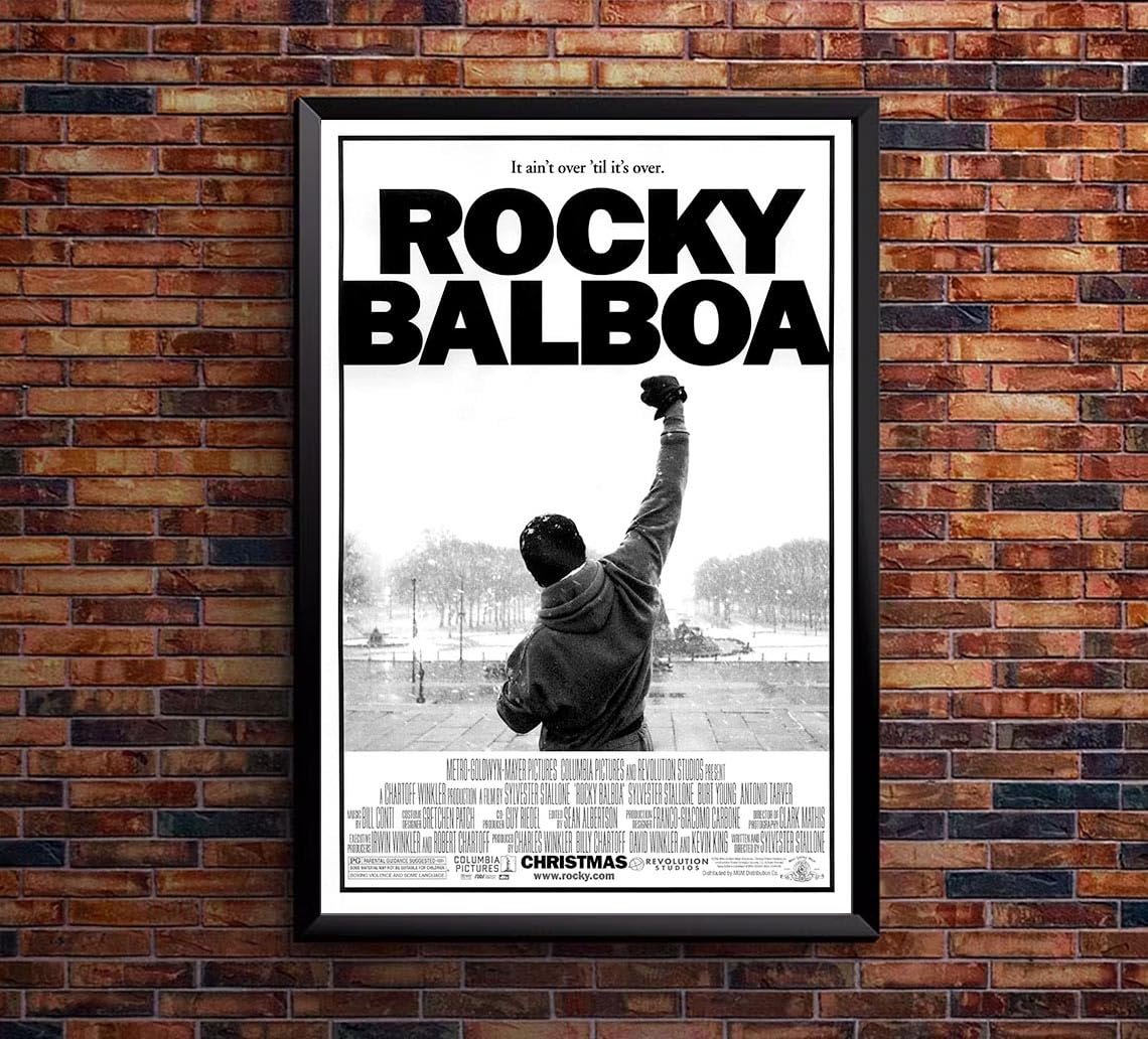 Rocky Balboa 2006 - Classic Movie Poster-24 x 36 Inches - (Framed)