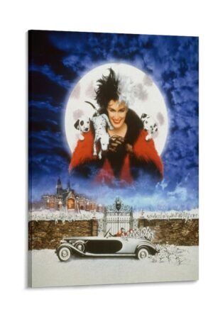 Room Aesthetic Poster Classic Movie 102 Dalmatians Movie Posters Cool Artwork Wall Art Home Decor Gift Ideas Prints Canvas Art Poster And Wall Art Picture Print Modern Family...