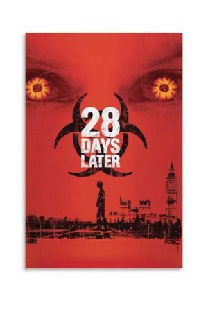Room Aesthetic Poster Classic Movie 28 Days Later Movie Posters Cool Artwork Wall Art Home Decor Gift Ideas Prints Canvas Art Poster And Wall Art Picture Print Modern Family...