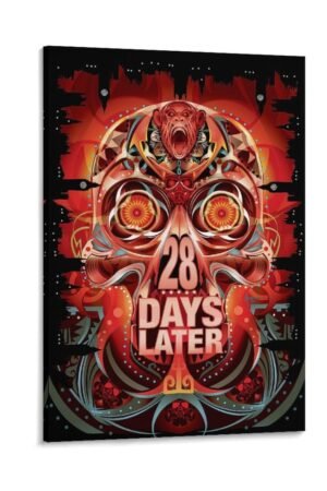 Room Aesthetic Poster Classic Movie 28 Days Later Movie Posters Cool Artwork Wall Art Home Decor Gift Ideas Prints Canvas Art Poster And Wall Art Picture Print Modern Family...