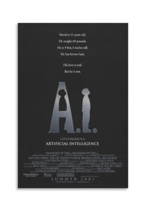 Room Aesthetic Poster Classic Movie A I Artificial Intelligence Movie Posters Cool Artwork Wall Art Home Decor Gift Ideas Prints Poster Decorative Painting Canvas Wall Art...