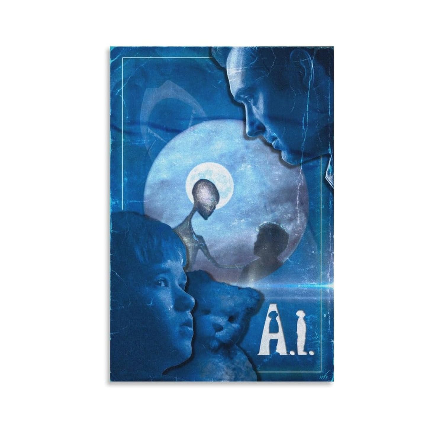 Room Aesthetic Poster Classic Movie A I Artificial Intelligence Movie Posters Cool Artwork Wall Art Home Decor Gift Ideas Prints Canvas Art Poster And Wall Art Picture Print...