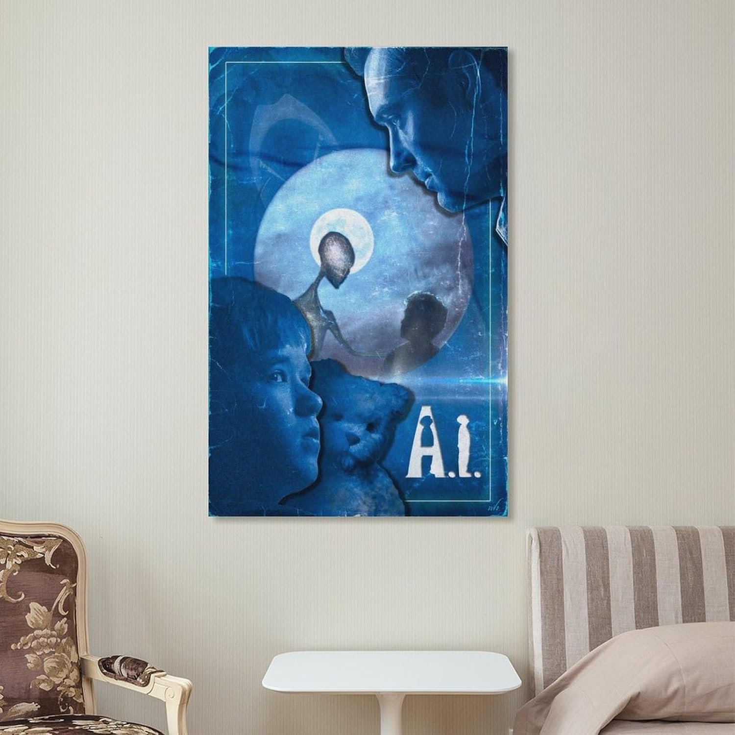 Room Aesthetic Poster Classic Movie A I Artificial Intelligence Movie Posters Cool Artwork Wall Art Home Decor Gift Ideas Prints Canvas Art Poster And Wall Art Picture Print...