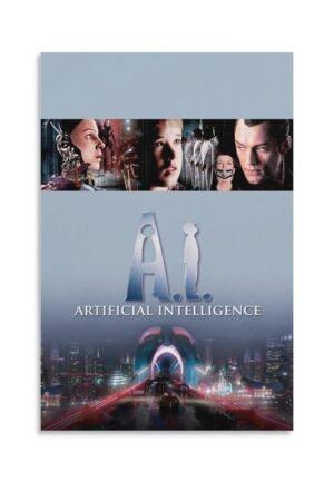 Room Aesthetic Poster Classic Movie A I Artificial Intelligence Movie Posters Cool Artwork Wall Art Home Decor Gift Ideas Prints Poster Decorative Painting Canvas Wall Art...