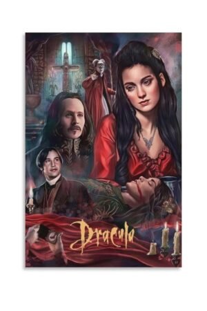Room Aesthetic Poster Classic Movie Bram Stoker's Dracula Movie Posters Cool Artwork Wall Art Home Decor Gift Ideas Prints Canvas Art Poster And Wall Art Picture Print Modern...