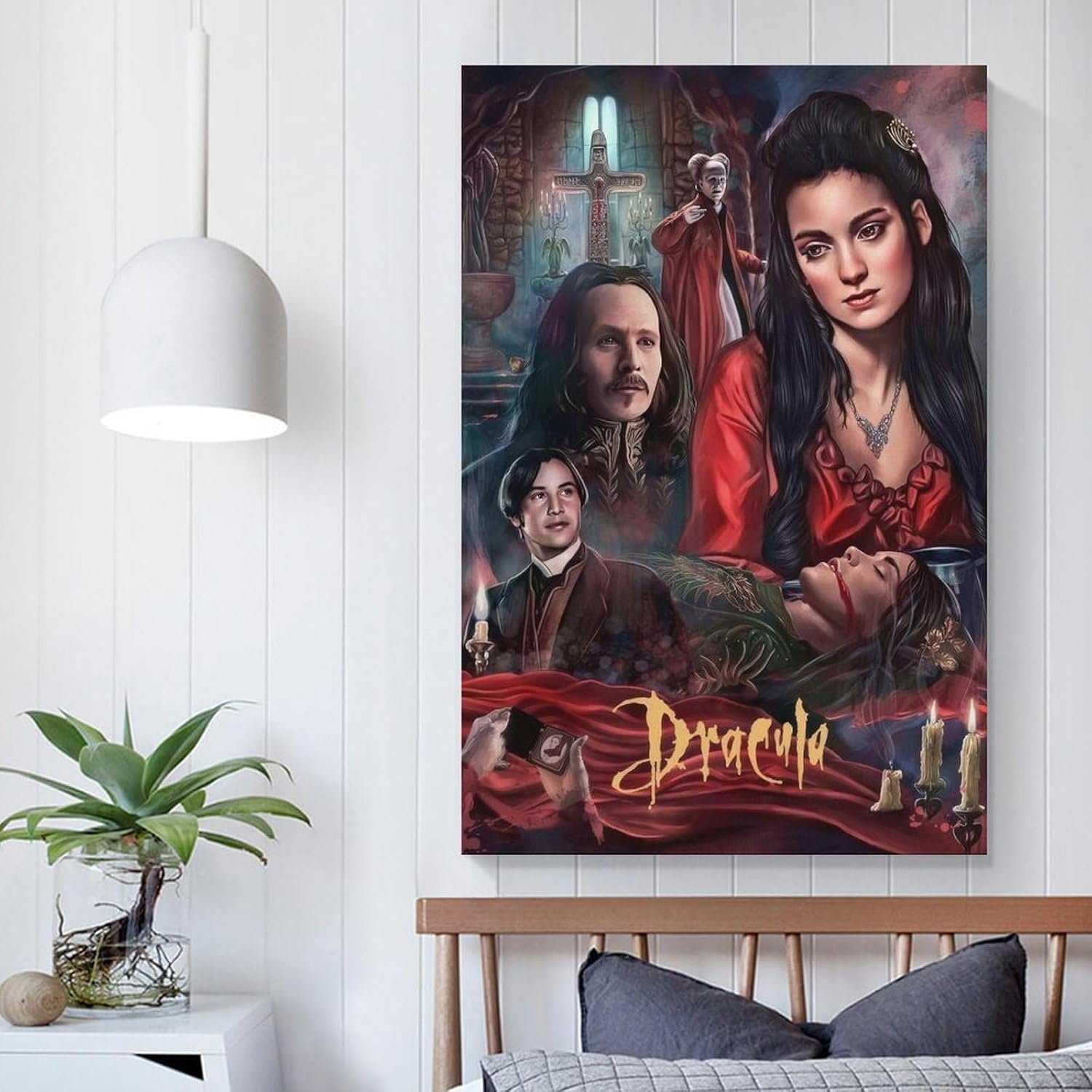 Room Aesthetic Poster Classic Movie Bram Stoker's Dracula Movie Posters Cool Artwork Wall Art Home Decor Gift Ideas Prints Canvas Art Poster And Wall Art Picture Print Modern...