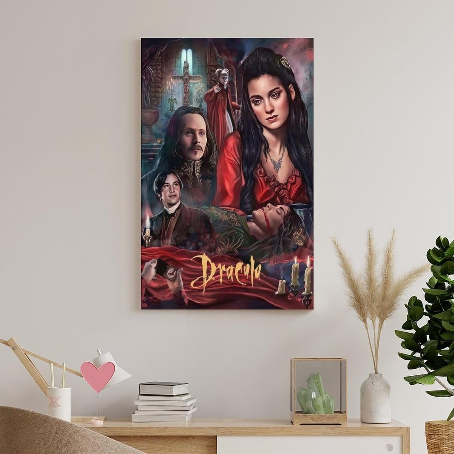 Room Aesthetic Poster Classic Movie Bram Stoker's Dracula Movie Posters Cool Artwork Wall Art Home Decor Gift Ideas Prints Canvas Art Poster And Wall Art Picture Print Modern...