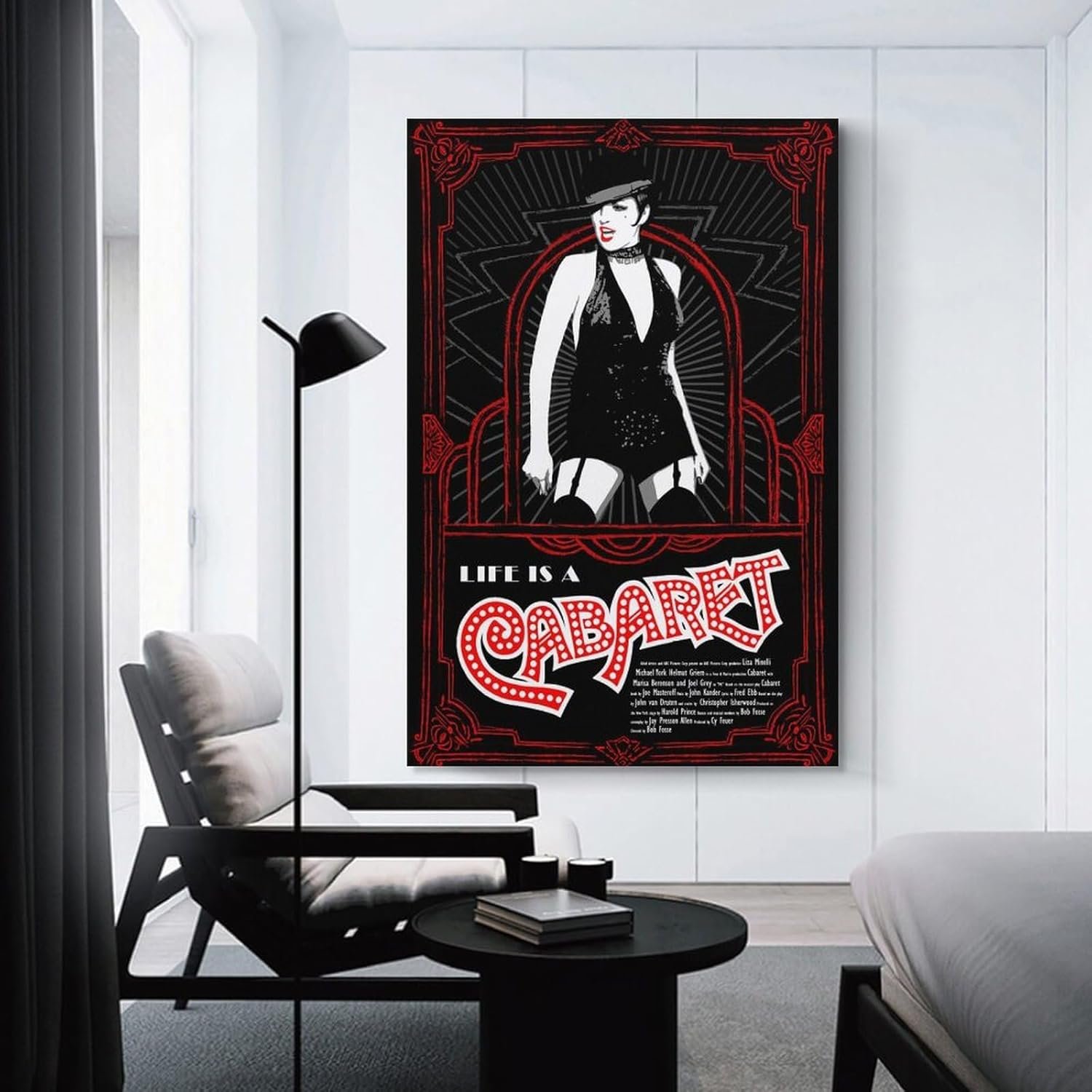 Room Aesthetic Poster Classic Movie Cabaret Movie Posters Cool Artwork Wall Art Home Decor Gift Ideas Prints Poster Decorative Painting Canvas Wall Art Living Room Posters...