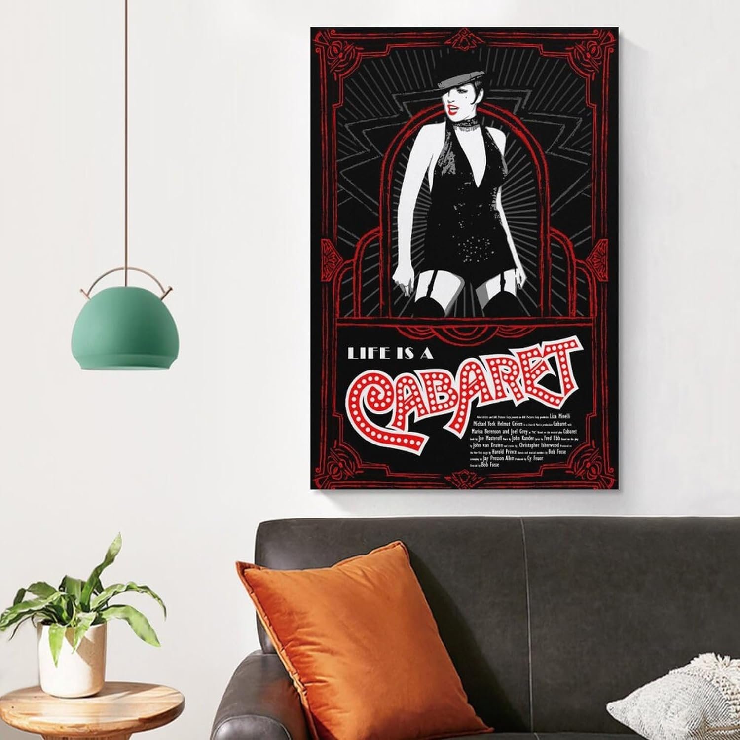 Room Aesthetic Poster Classic Movie Cabaret Movie Posters Cool Artwork Wall Art Home Decor Gift Ideas Prints Poster Decorative Painting Canvas Wall Art Living Room Posters...