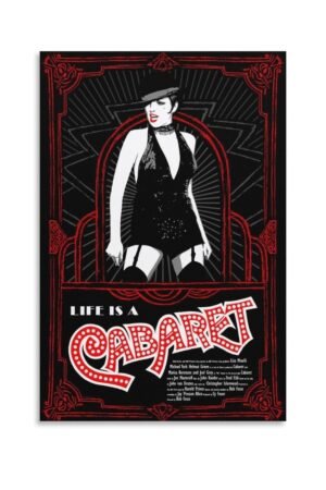 Room Aesthetic Poster Classic Movie Cabaret Movie Posters Cool Artwork Wall Art Home Decor Gift Ideas Prints Poster Decorative Painting Canvas Wall Art Living Room Posters...