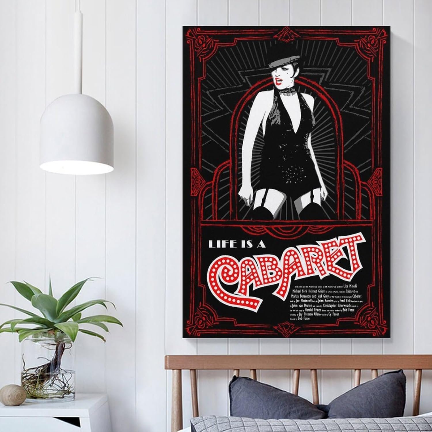 Room Aesthetic Poster Classic Movie Cabaret Movie Posters Cool Artwork Wall Art Home Decor Gift Ideas Prints Poster Decorative Painting Canvas Wall Art Living Room Posters...
