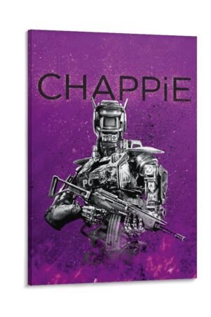 Room Aesthetic Poster Classic Movie Chappie Movie Posters Cool Artwork Wall Art Home Decor Gift Ideas Canvas Art Poster And Wall Art Picture Print Modern Family Bedroom Decor...