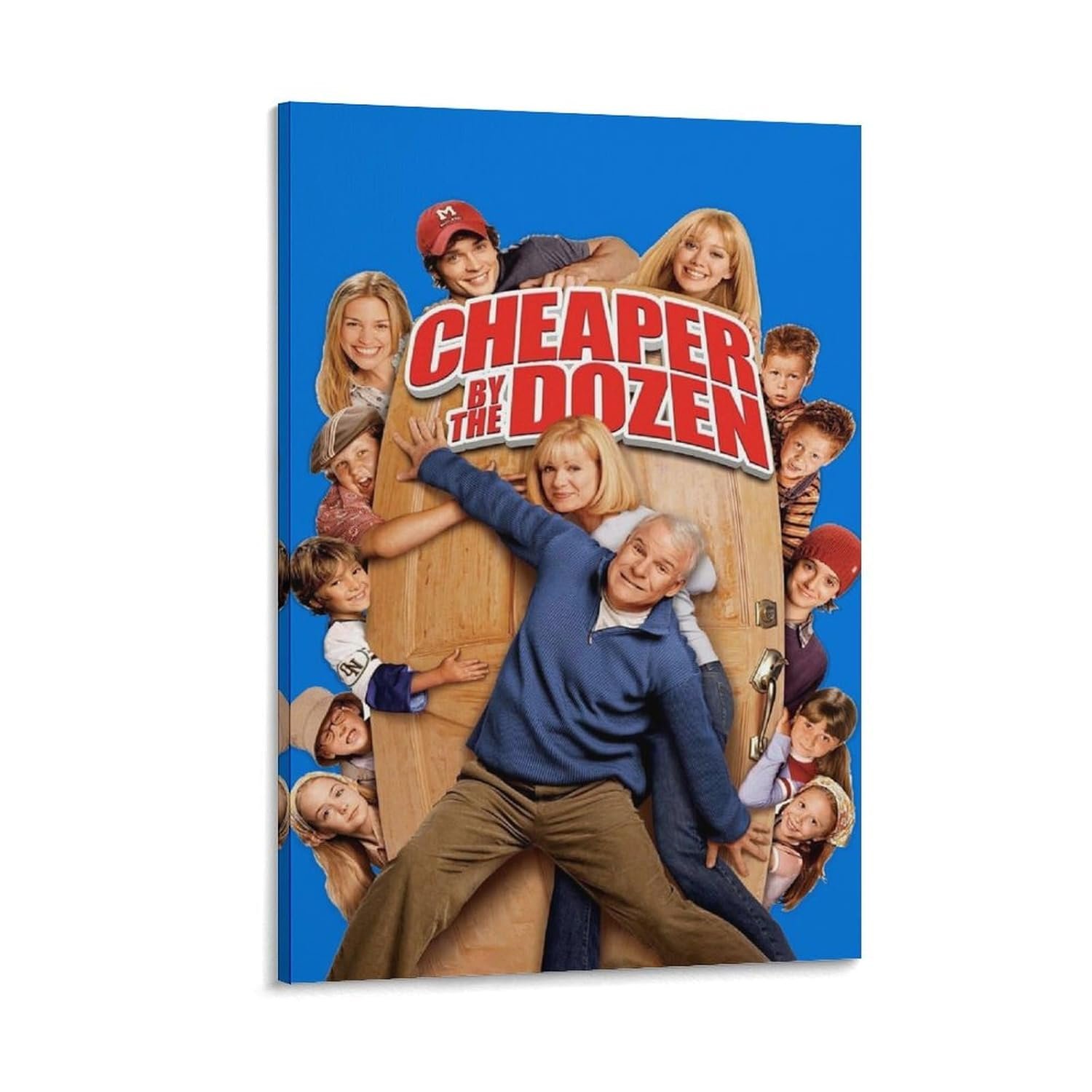 Room Aesthetic Poster Classic Movie Cheaper by The Dozen Movie Posters Cool Artwork Wall Art Home Decor Gift Ideas Canvas Art Poster And Wall Art Picture Print Modern Family...