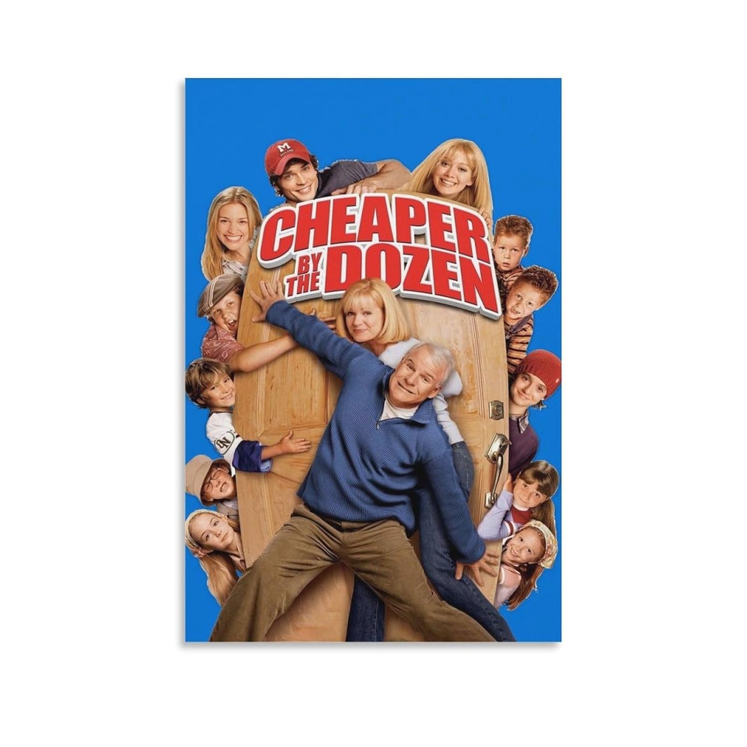 Room Aesthetic Poster Classic Movie Cheaper by The Dozen Movie Posters Cool Artwork Wall Art Home Decor Gift Ideas Canvas Art Poster And Wall Art Picture Print Modern Family...