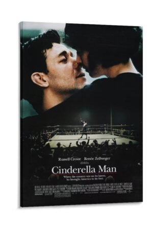 Room Aesthetic Poster Classic Movie Cinderella Man Movie Posters Cool Artwork Wall Art Home Decor Gift Ideas Prints Canvas Art Poster And Wall Art Picture Print Modern Family...