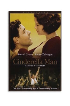 Room Aesthetic Poster Classic Movie Cinderella Man Movie Posters Cool Artwork Wall Art Home Decor Gift Ideas Prints Poster Decorative Painting Canvas Wall Art Living Room...