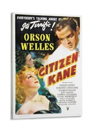 Room Aesthetic Poster Classic Movie Citizen Kane Movie Posters Cool Artwork Wall Art Home Decor Gift Ideas Prints Canvas Art Poster And Wall Art Picture Print Modern Family...