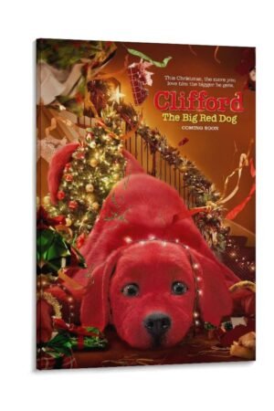 Room Aesthetic Poster Classic Movie Clifford The Big Red Dog Movie Posters Cool Artwork Wall Art Home Decor Gift Ideas Poster Decorative Painting Canvas Wall Art Living Room...