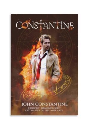 Room Aesthetic Poster Classic Movie Constantine Movie Posters Cool Artwork Wall Art Home Decor Gift Ideas Prints Canvas Art Poster And Wall Art Picture Print Modern Family...
