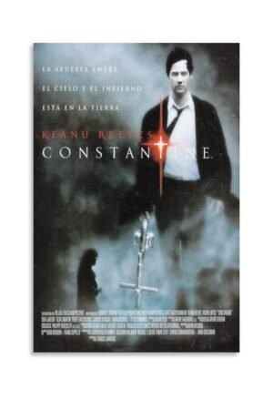 Room Aesthetic Poster Classic Movie Constantine Movie Posters Cool Artwork Wall Art Home Decor Gift Ideas Poster Decorative Painting Canvas Wall Art Living Room Posters Bedroom...