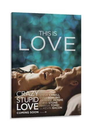 Room Aesthetic Poster Classic Movie Crazy Stupid Love Movie Posters Cool Artwork Wall Art Home Decor Gift Ideas Canvas Art Poster And Wall Art Picture Print Modern Family...