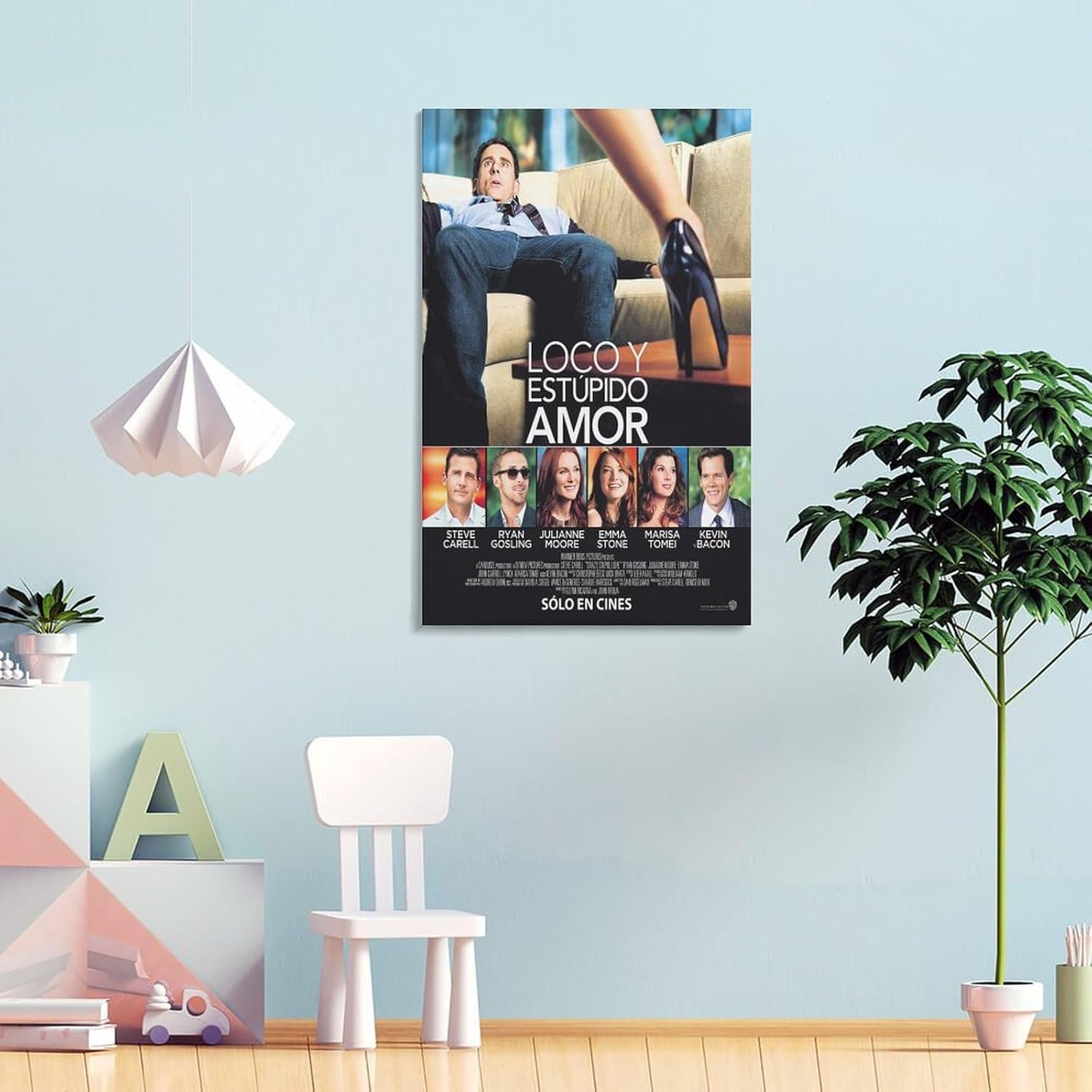 Room Aesthetic Poster Classic Movie Crazy Stupid Love Movie Posters Cool Artwork Wall Art Home Decor Gift Ideas Poster Decorative Painting Canvas Wall Art Living Room Posters...