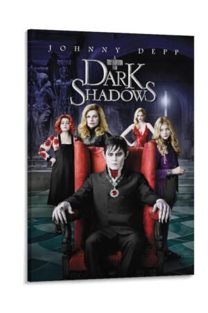 Room Aesthetic Poster Classic Movie Dark Shadows Movie Posters Cool Artwork Wall Art Home Decor Gift Ideas Poster Decorative Painting Canvas Wall Art Living Room Posters Bedroom...