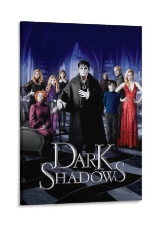 Room Aesthetic Poster Classic Movie Dark Shadows Movie Posters Cool Artwork Wall Art Home Decor Gift Ideas Canvas Art Poster And Wall Art Picture Print Modern Family Bedroom...