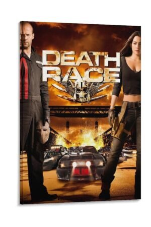 Room Aesthetic Poster Classic Movie Death Race Movie Posters Cool Artwork Wall Art Home Decor Gift Ideas Poster Decorative Painting Canvas Wall Art Living Room Posters Bedroom...