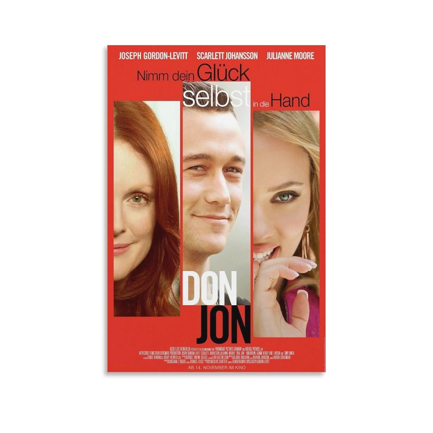 Room Aesthetic Poster Classic Movie Don Jon Movie Posters Cool Artwork Wall Art Home Decor Gift Ideas Poster Decorative Painting Canvas Wall Art Living Room Posters Bedroom...