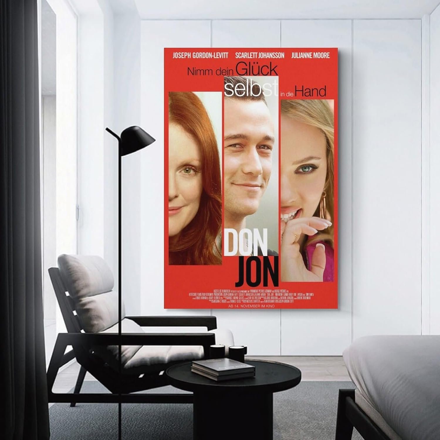 Room Aesthetic Poster Classic Movie Don Jon Movie Posters Cool Artwork Wall Art Home Decor Gift Ideas Poster Decorative Painting Canvas Wall Art Living Room Posters Bedroom...