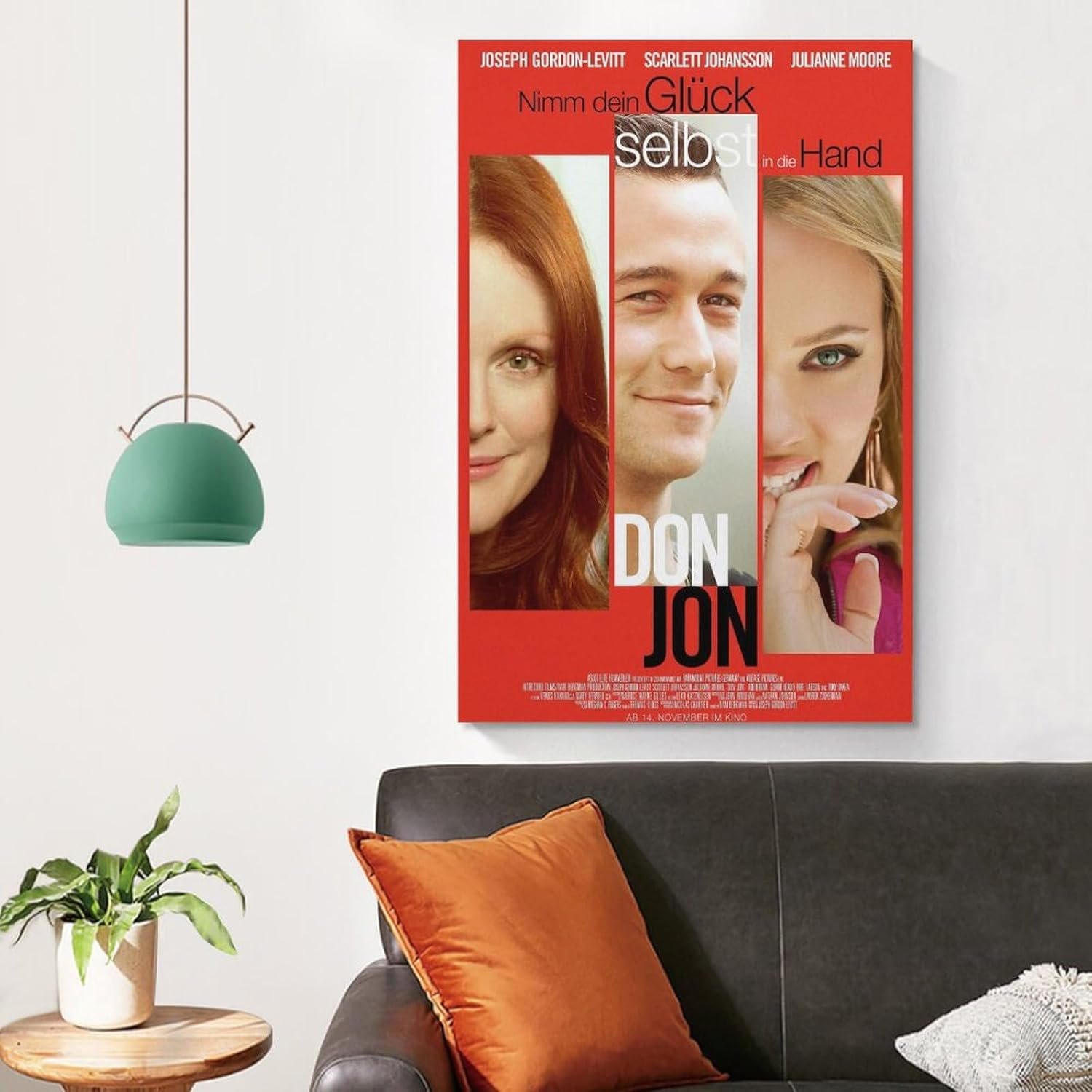 Room Aesthetic Poster Classic Movie Don Jon Movie Posters Cool Artwork Wall Art Home Decor Gift Ideas Poster Decorative Painting Canvas Wall Art Living Room Posters Bedroom...