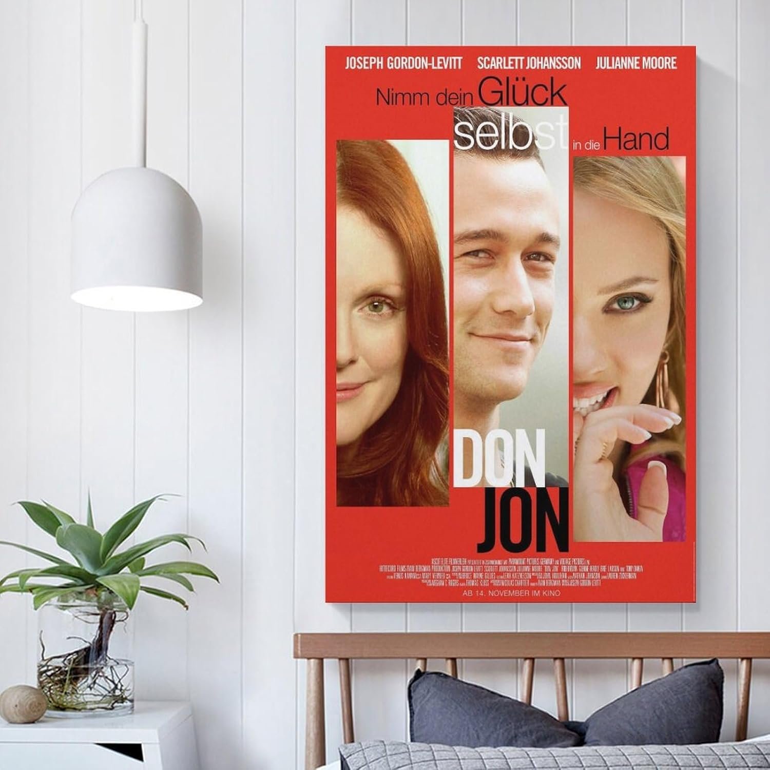Room Aesthetic Poster Classic Movie Don Jon Movie Posters Cool Artwork Wall Art Home Decor Gift Ideas Poster Decorative Painting Canvas Wall Art Living Room Posters Bedroom...