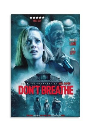 Room Aesthetic Poster Classic Movie Don't Breathe Movie Posters Cool Artwork Wall Art Home Decor Gift Ideas Canvas Art Poster And Wall Art Picture Print Modern Family Bedroom...