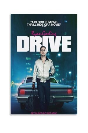 Room Aesthetic Poster Classic Movie Drive Movie Posters Cool Artwork Wall Art Home Decor Gift Ideas Prints Canvas Art Poster And Wall Art Picture Print Modern Family Bedroom...