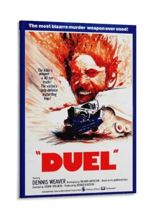 Room Aesthetic Poster Classic Movie Duel Movie Posters Cool Artwork Wall Art Home Decor Gift Ideas Poster Decorative Painting Canvas Wall Art Living Room Posters Bedroom...