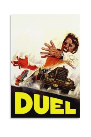 Room Aesthetic Poster Classic Movie Duel Movie Posters Cool Artwork Wall Art Home Decor Gift Ideas Poster Decorative Painting Canvas Wall Art Living Room Posters Bedroom...