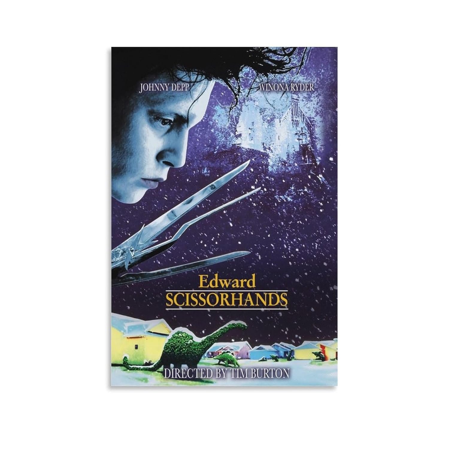 Room Aesthetic Poster Classic Movie Edward Scissorhands Movie Posters Cool Artwork Wall Art Home Decor Gift Ideas Prints Canvas Art Poster And Wall Art Picture Print Modern...