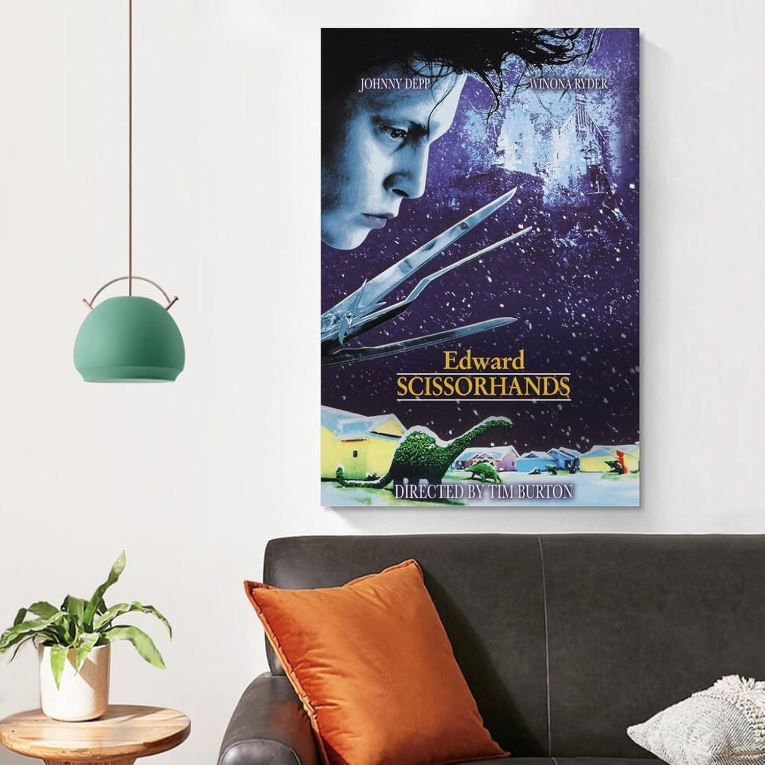 Room Aesthetic Poster Classic Movie Edward Scissorhands Movie Posters Cool Artwork Wall Art Home Decor Gift Ideas Prints Canvas Art Poster And Wall Art Picture Print Modern...