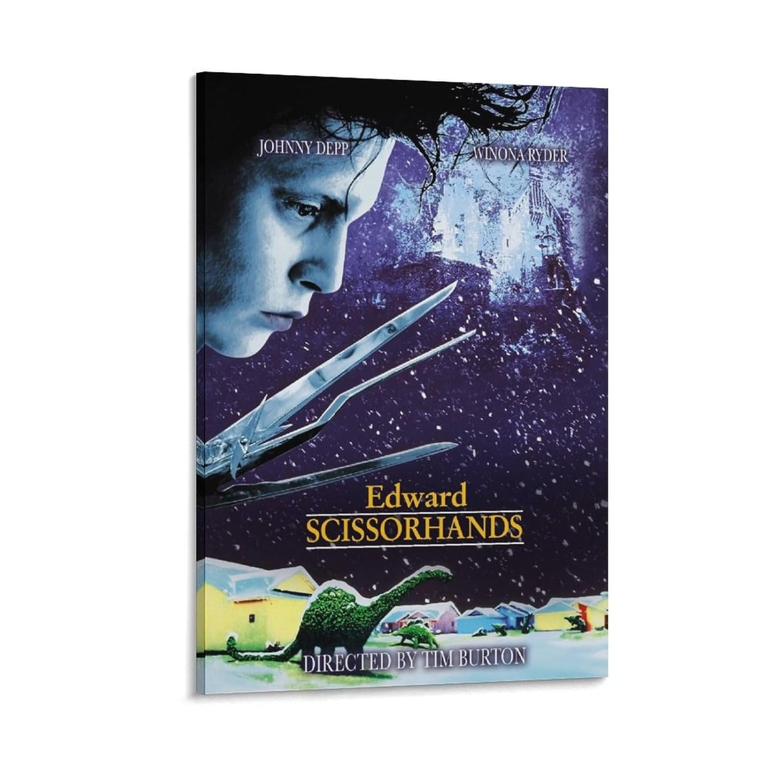 Room Aesthetic Poster Classic Movie Edward Scissorhands Movie Posters Cool Artwork Wall Art Home Decor Gift Ideas Prints Canvas Art Poster And Wall Art Picture Print Modern...