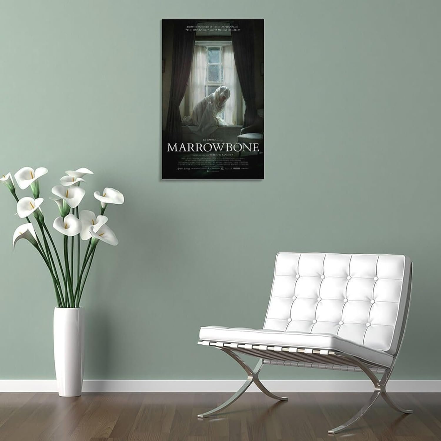 Room Aesthetic Poster Classic Movie El Secreto De Marrowbone Movie Posters Cool Artwork Wall Art Home Decor Gift Ideas Prints Poster Decorative Painting Canvas Wall Art Living...
