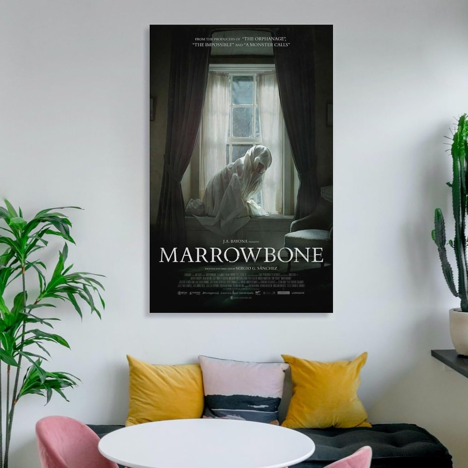 Room Aesthetic Poster Classic Movie El Secreto De Marrowbone Movie Posters Cool Artwork Wall Art Home Decor Gift Ideas Prints Poster Decorative Painting Canvas Wall Art Living...