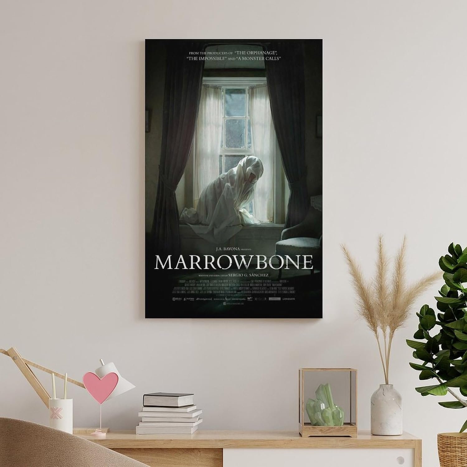Room Aesthetic Poster Classic Movie El Secreto De Marrowbone Movie Posters Cool Artwork Wall Art Home Decor Gift Ideas Prints Poster Decorative Painting Canvas Wall Art Living...