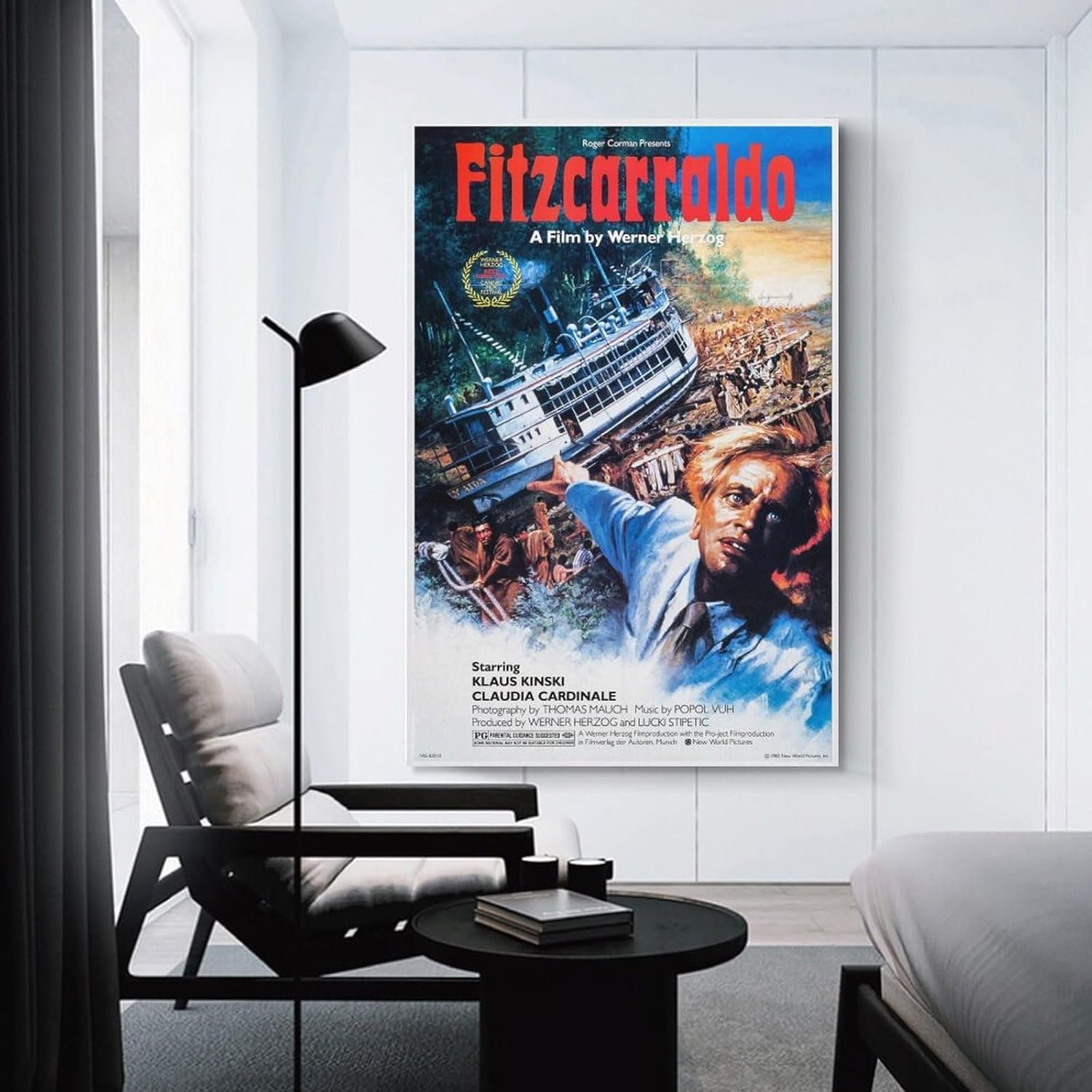 Room Aesthetic Poster Classic Movie Fitzcarraldo Movie Posters Poster Decorative Painting Canvas Wall Art Living Room Posters Bedroom Painting 16x24inch(40x60cm)
