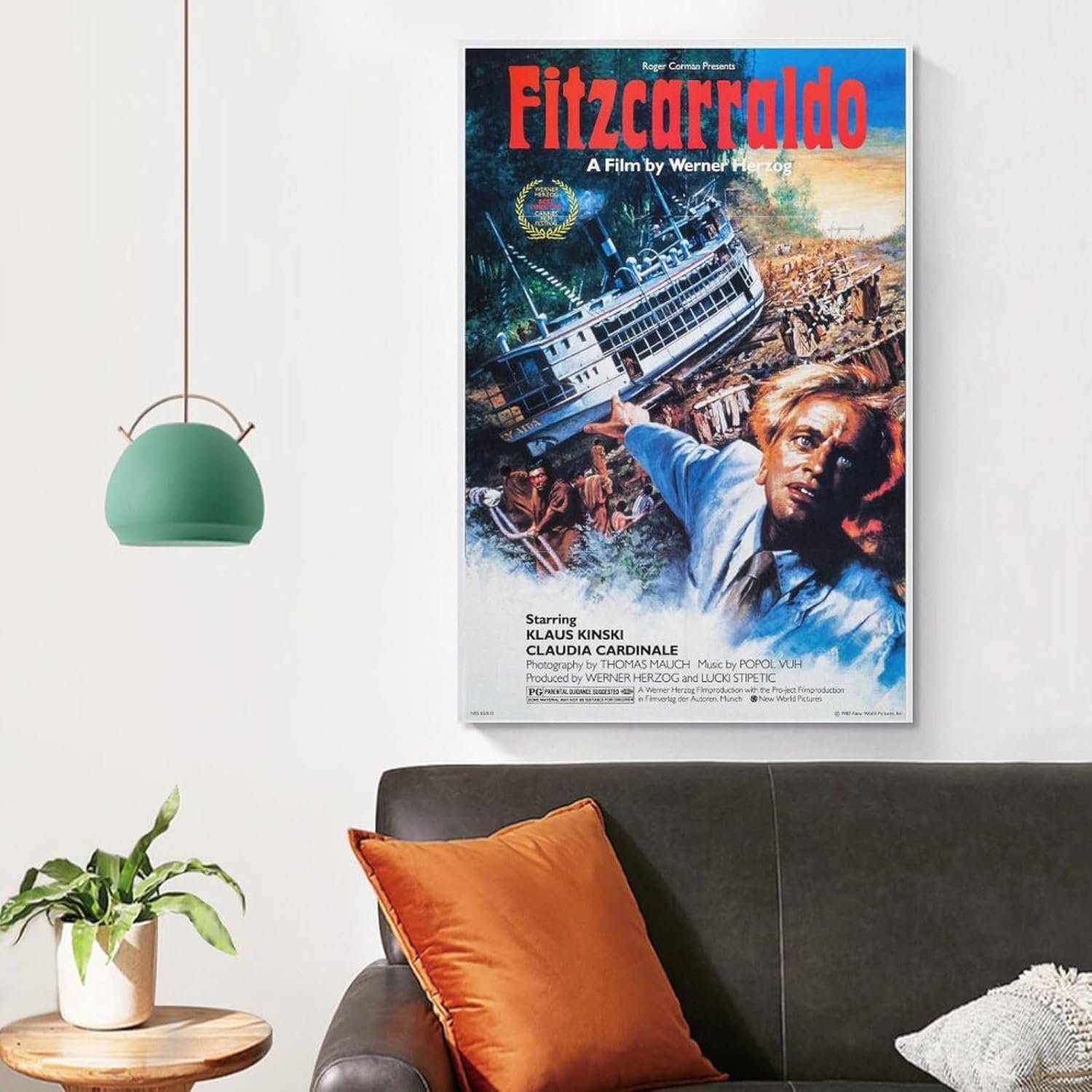 Room Aesthetic Poster Classic Movie Fitzcarraldo Movie Posters Poster Decorative Painting Canvas Wall Art Living Room Posters Bedroom Painting 16x24inch(40x60cm)
