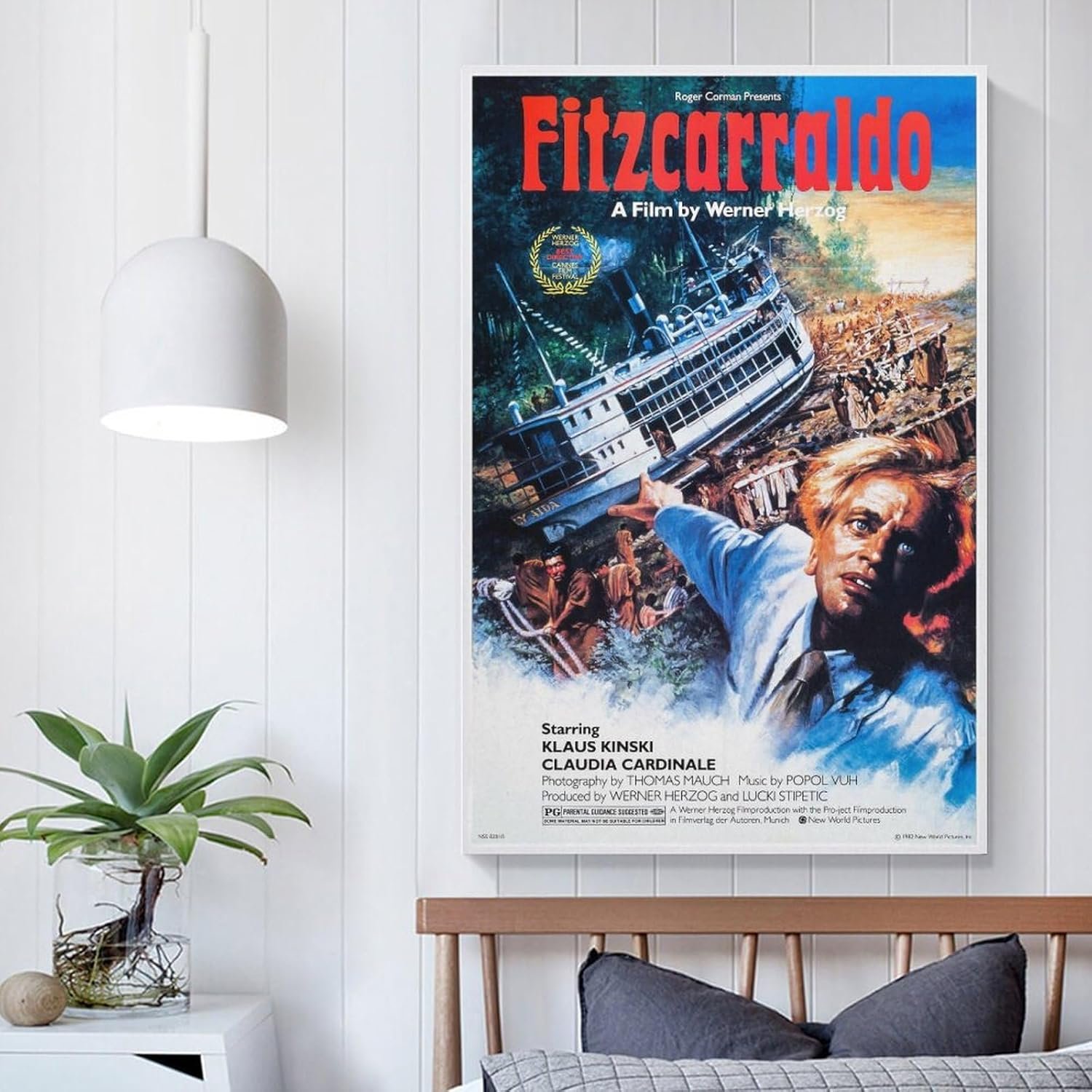Room Aesthetic Poster Classic Movie Fitzcarraldo Movie Posters Poster Decorative Painting Canvas Wall Art Living Room Posters Bedroom Painting 16x24inch(40x60cm)