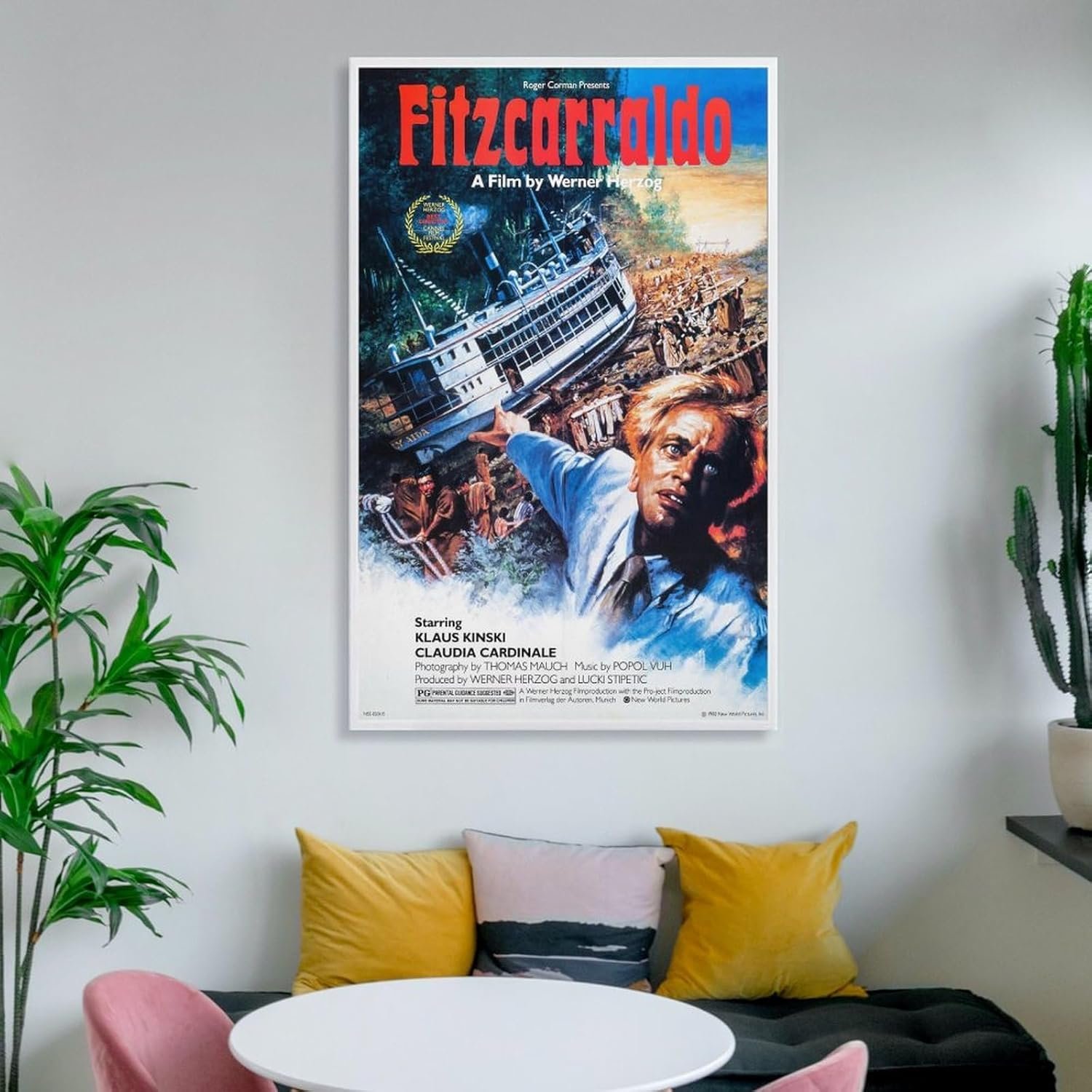 Room Aesthetic Poster Classic Movie Fitzcarraldo Movie Posters Poster Decorative Painting Canvas Wall Art Living Room Posters Bedroom Painting 16x24inch(40x60cm)