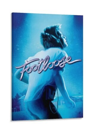 Room Aesthetic Poster Classic Movie Footloose Movie Posters Cool Artwork Wall Art Home Decor Gift Ideas Poster Decorative Painting Canvas Wall Art Living Room Posters Bedroom...