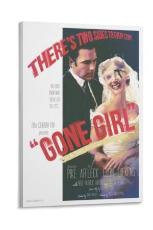 Room Aesthetic Poster Classic Movie Gone Girl Movie Posters Cool Artwork Wall Art Home Decor Gift Ideas Poster Decorative Painting Canvas Wall Art Living Room Posters Bedroom...