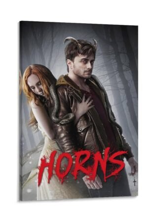 Room Aesthetic Poster Classic Movie Horns Movie Posters Cool Artwork Wall Art Home Decor Gift Ideas Prints Poster Decorative Painting Canvas Wall Art Living Room Posters Bedroom...